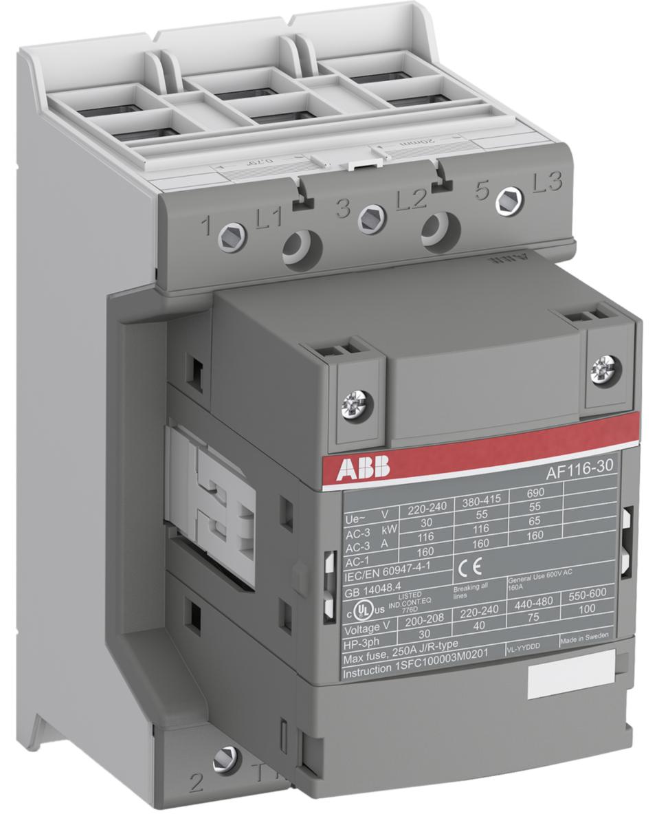 Kontaktor 3-pol typ AF 116-AF 370 - KONTAKTOR AF116-30-11-13 AF116-30-11 100-250V