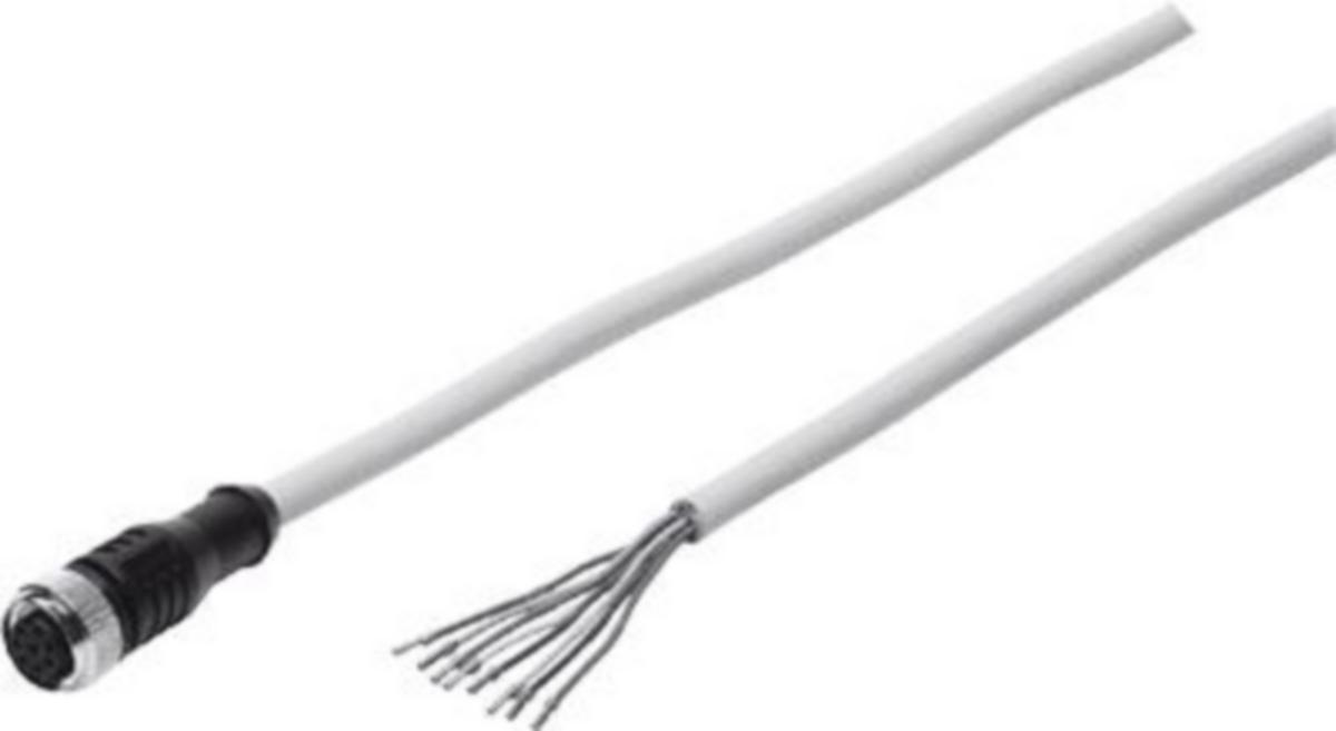 Anslutningskabel Festo SIM-M12 - UTTAGSKABEL FESTO SIM-M12-8GD-10-PU