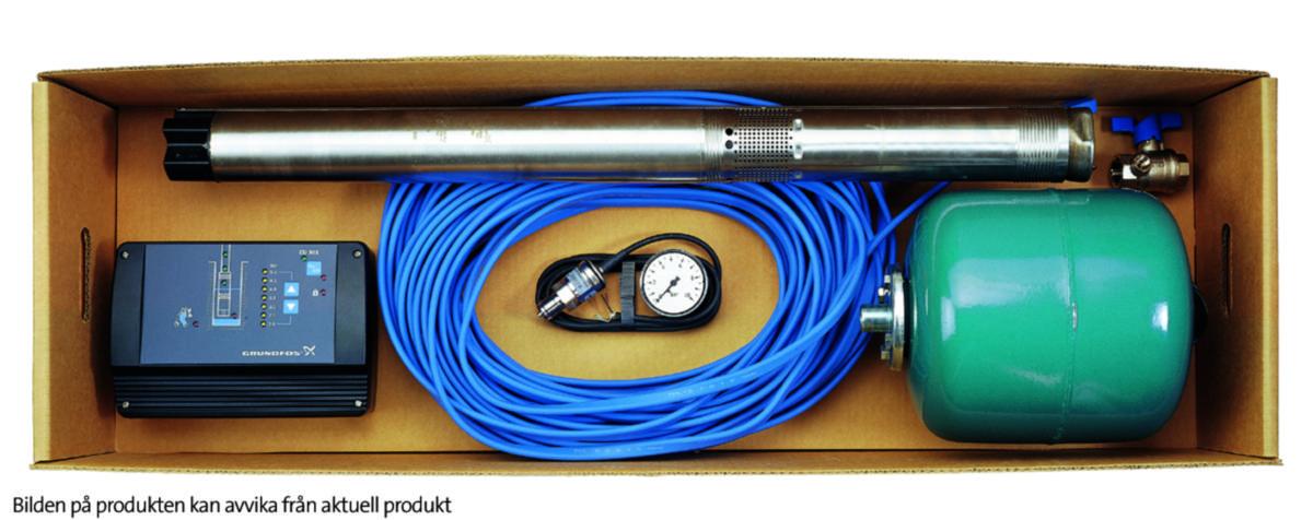 SQE pack, Grundfos - SQE-PACK GRUNDFOS (SQE2-55) 40M KAB./TANK/CU301/TRYCKTRANS