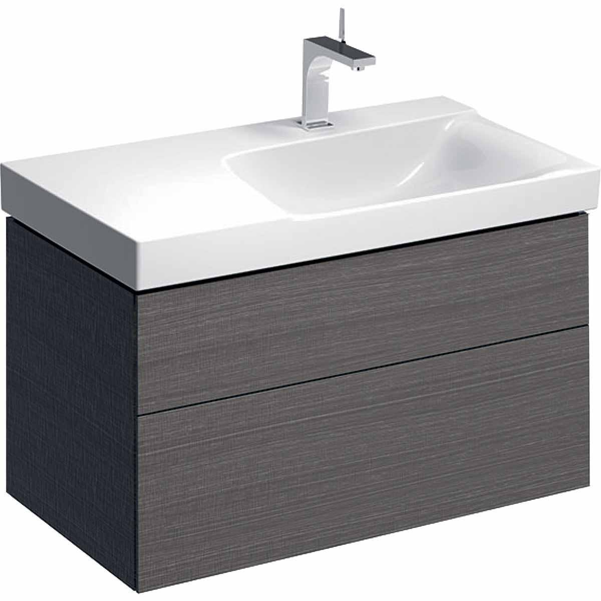 Underskåp Xeno² med 2 lådor, Geberit - GEBERIT XENO² UNDERSKÅP B88.H53.T46.2.SK.GRÅ.2 LÅD. HÖ