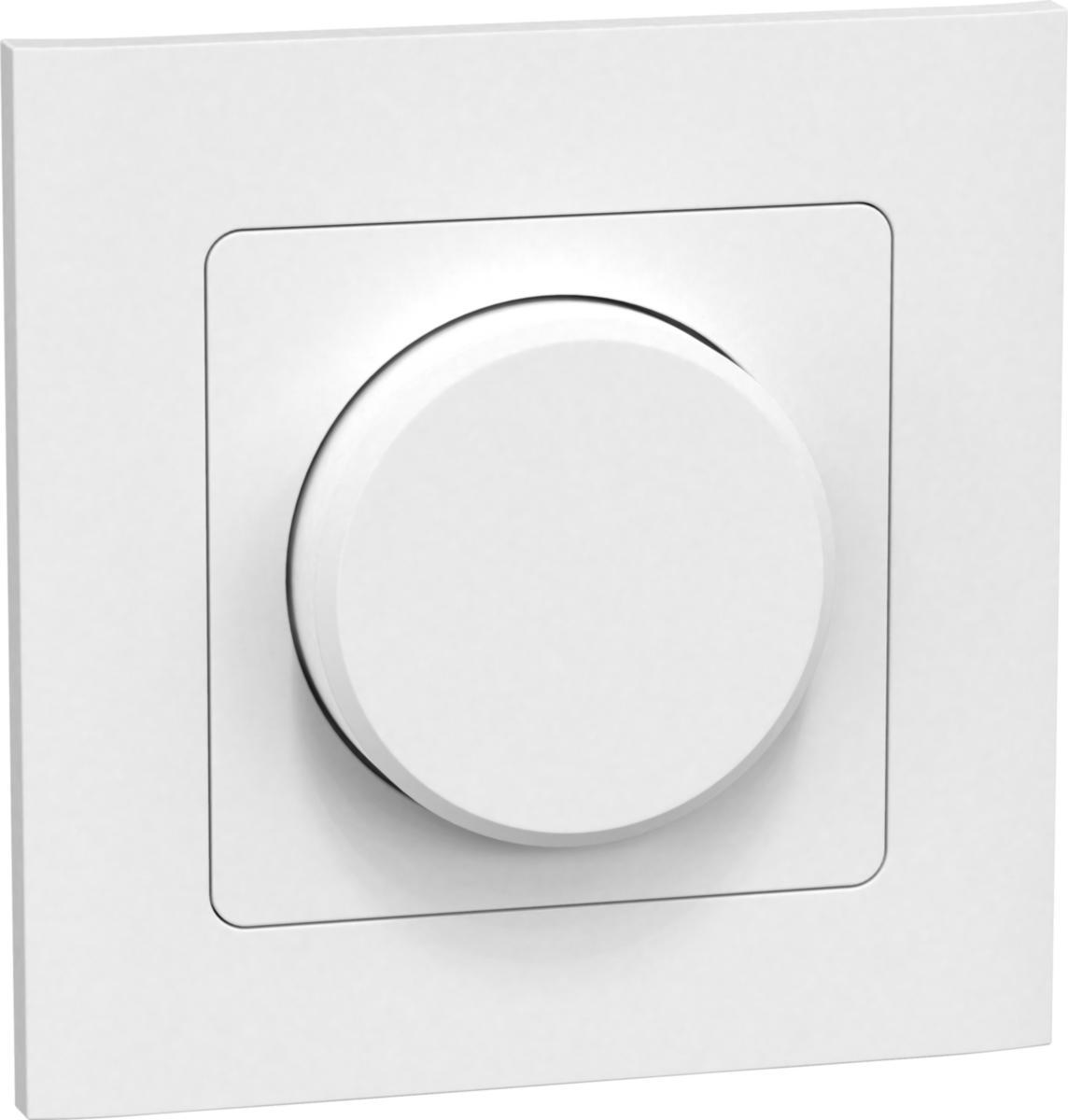 Dimmer för LED, 3-100 W, Connect 2 Home, Gelia - DIMMER TRYCK/TRAPP LED 3-100W INF VIT CONNECT 2 HOME
