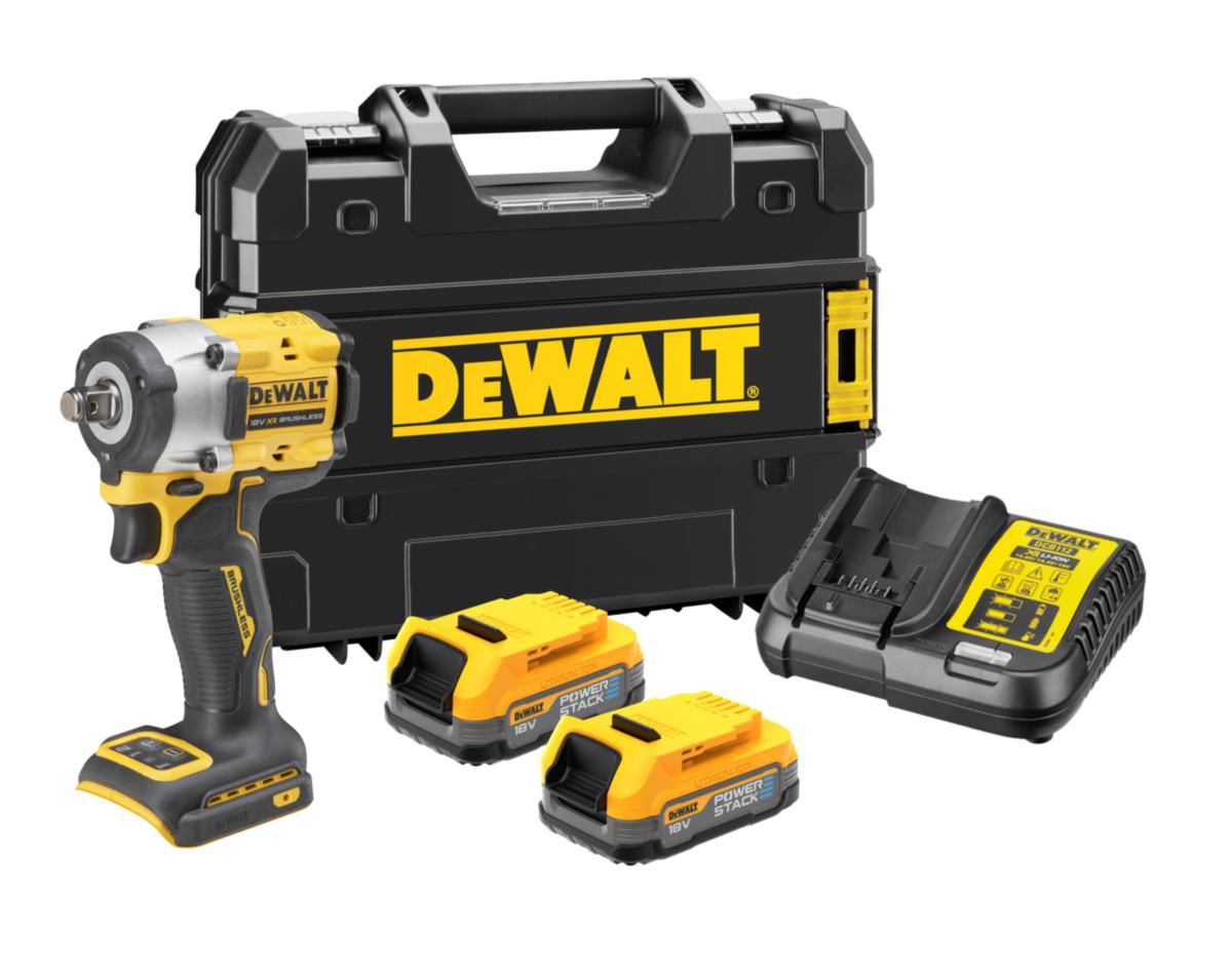 Mutterdragare DEWALT DCF921E2T - MUTTERDRAGARE DEWALT DCF921E2T 18V XR, 2 X POWERSTACK, TSTAK