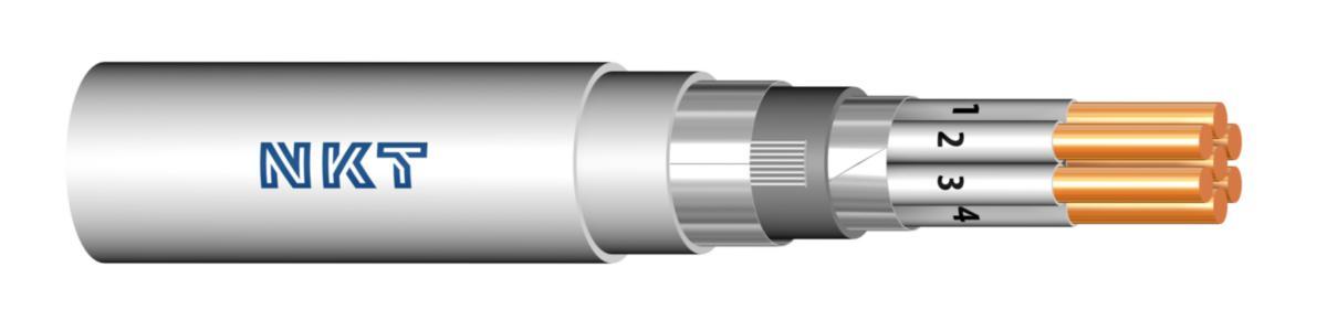Styrkabel EQLR 300/500V Dca, Nkt - EQLR 7X1.5 DCA T500 (*0)