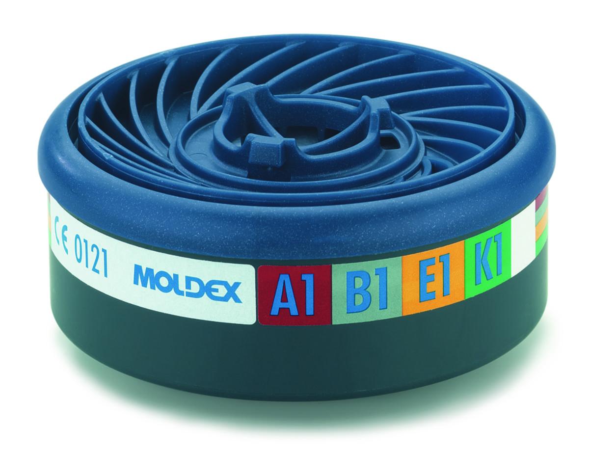 Filter till Moldex 7000 och 9000 - GASFILTER MOLDEX A1B1E1K1 940001