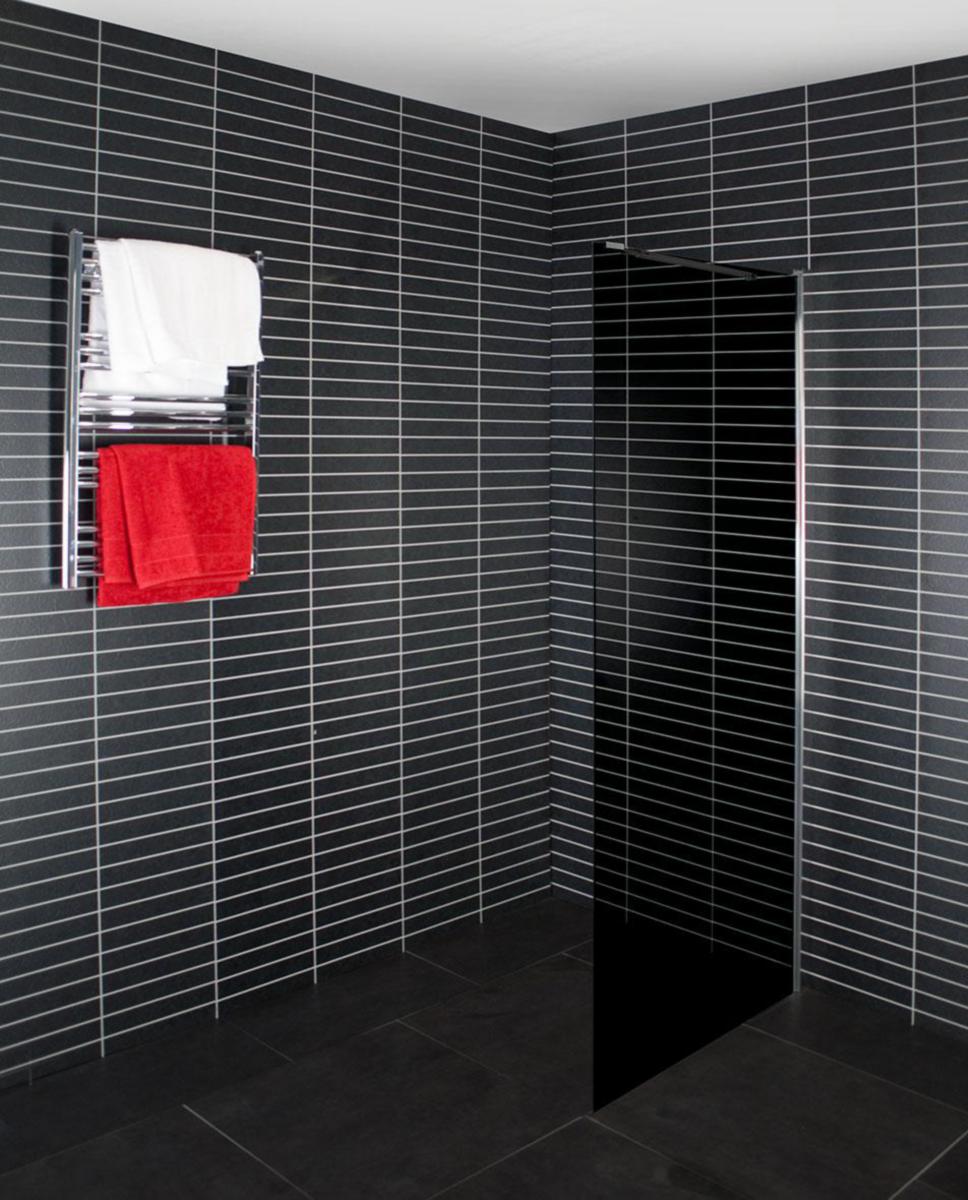 Duschvägg Wall, Arrow - ARROW D-VÄGG WALL TONAD 70CM VÄNDBAR, INKL VÄGGSTAG