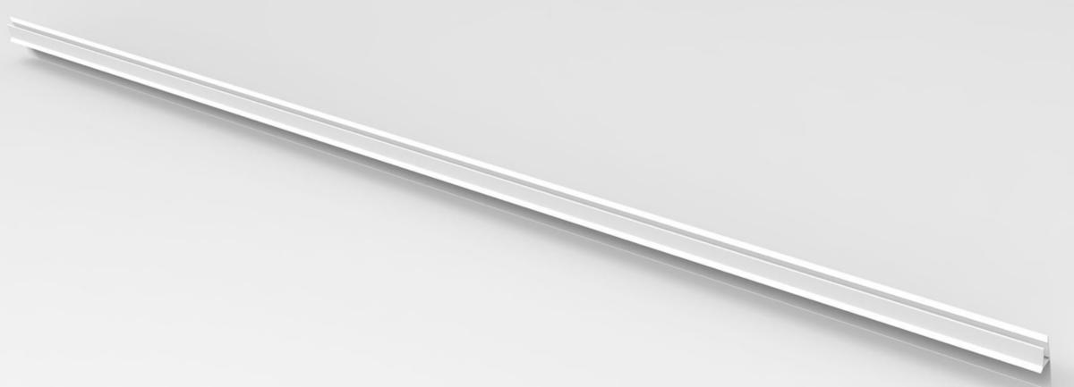 Golvtätningslist Space, Contura Shower - CS SPACE SLÄPLIST MED DROPP KANT TILL D-VÄGG 6MM GLAS