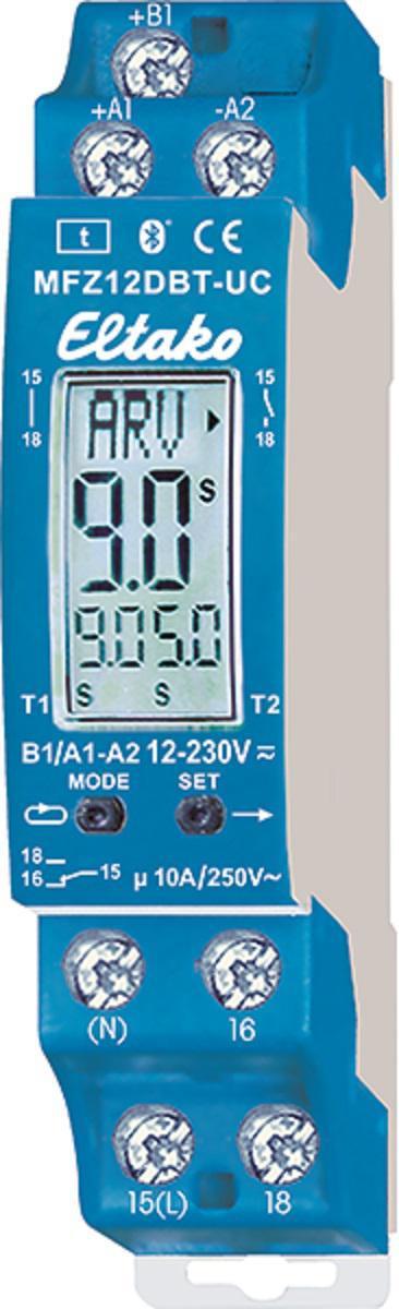 Tidrelä MFZ Multifunktion - TIDRELÄ MULTIFUNKT. BLUETOOTH MFZ12DBT-UC
