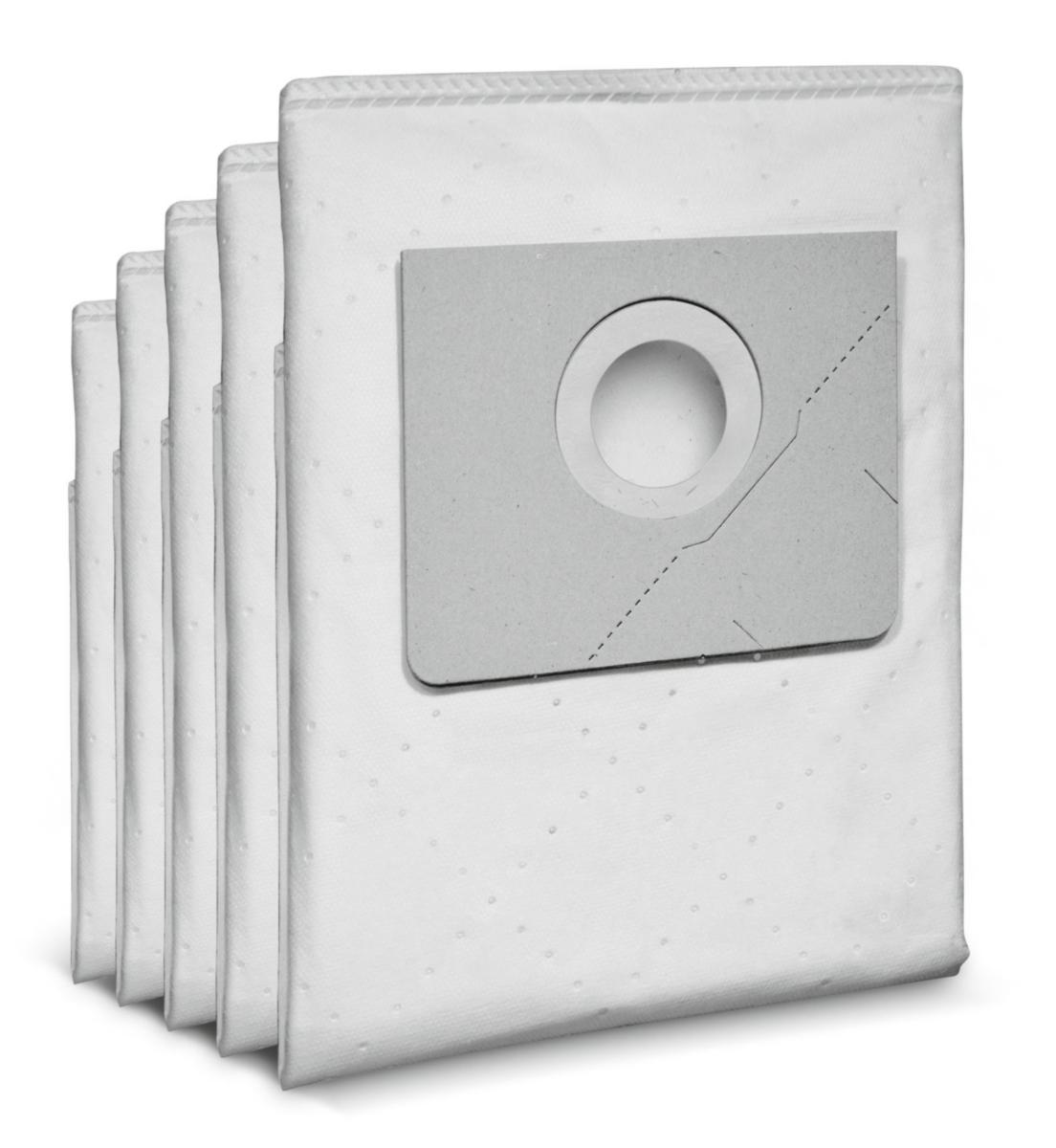 Filterpåsar Kärcher fleece för NT 25/35 - FILTERPÅSAR KÄRCHER FLEECE NT 25/1 NT 35/1 35L 5-pack