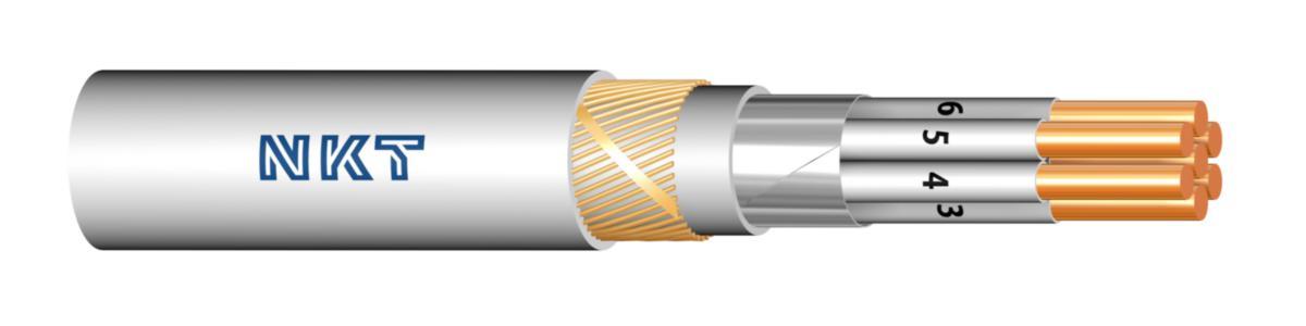 Styrkabel EQFR 300/500V Dca, Nkt - EQFR 10X1.5 DCA T500 (*0)