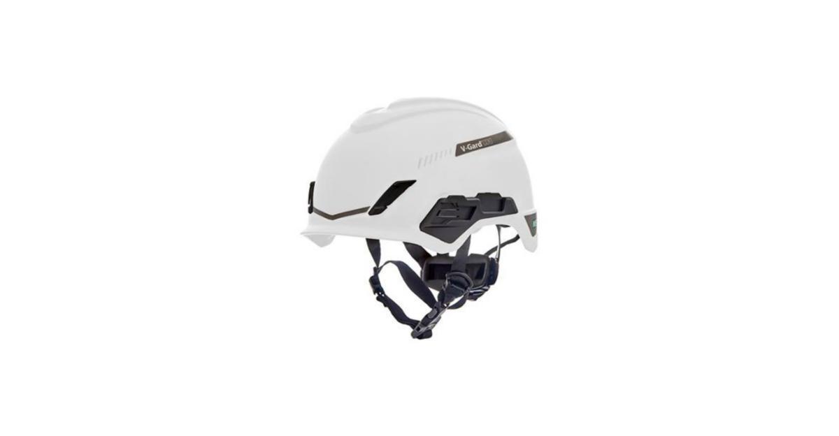Skyddshjälm MSA V-Gard H1 Ventilerad - SKYDDSHJÄLM MSA V-GARD H1 VIT VENTILERAD 10212394