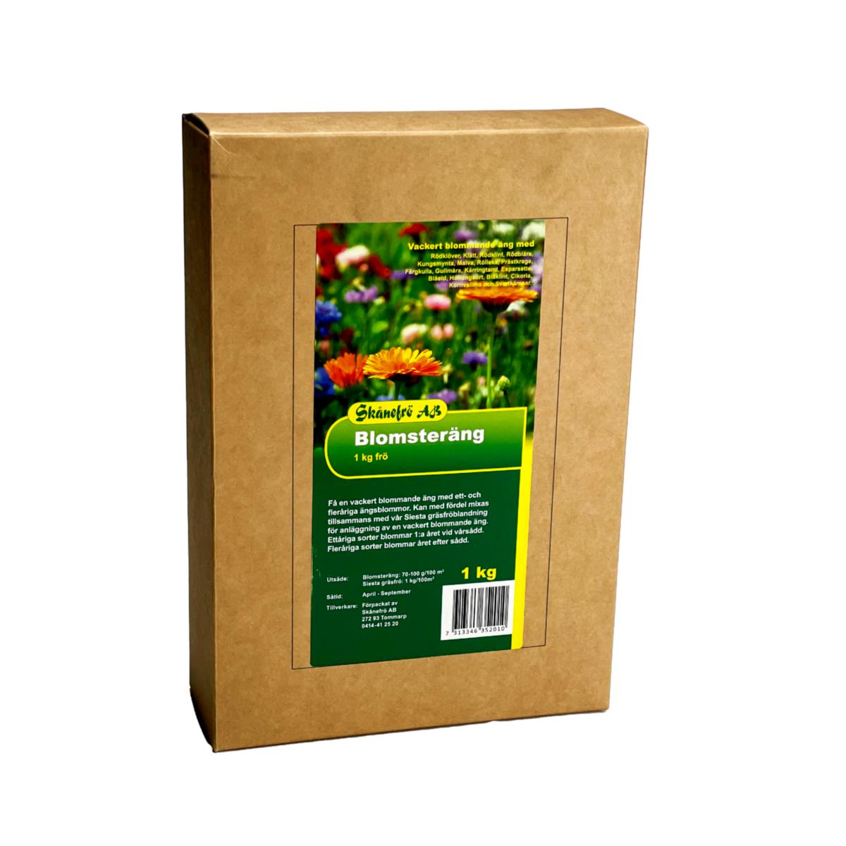 Blomsterängfrö Skånefrö - BLOMSTERÄNGSFRÖ UTAN GRÄS 1 KG