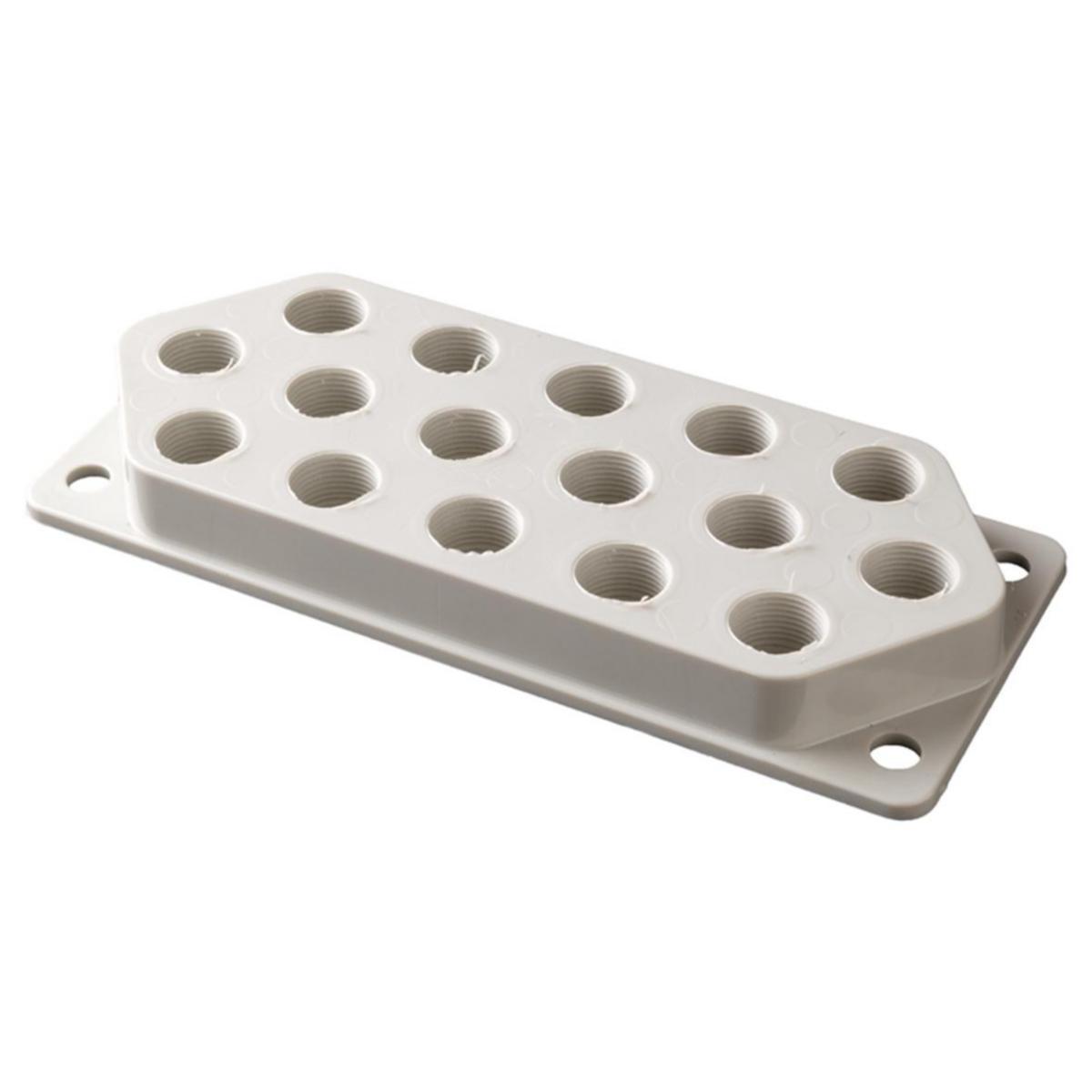 Blindfläns FLRKP, plast M-gänga - BLINDFLÄNS FL21 16XM20 STORPAC FLRKP 211620 50 ST/ FRP