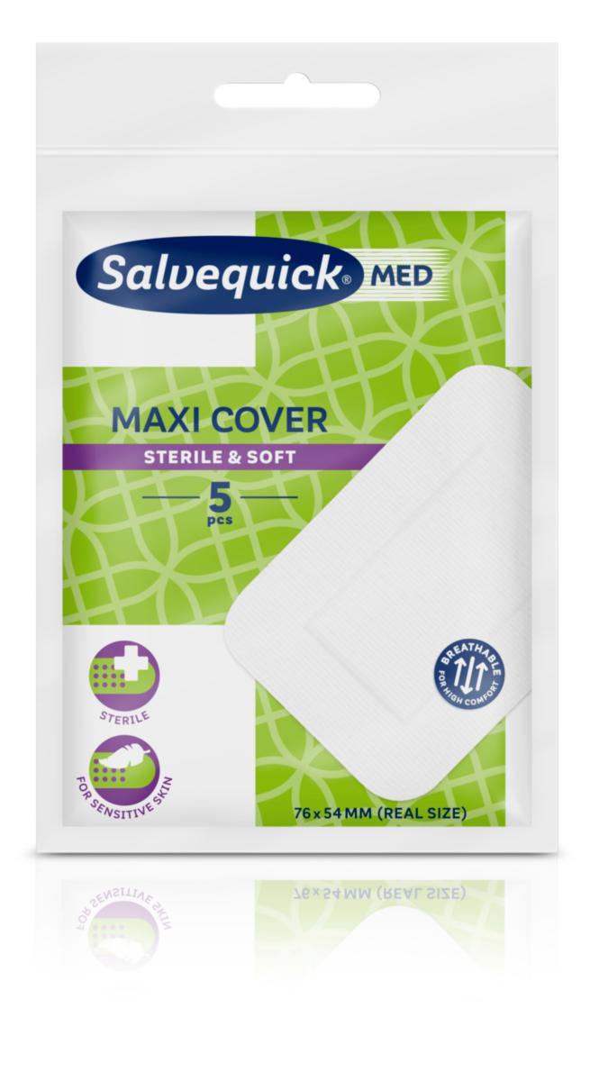 Plåster Salvequick Maxi Cover 658024 - PLÅSTER SALVEQUICK MAXI COVER 658024 76X54MM F5