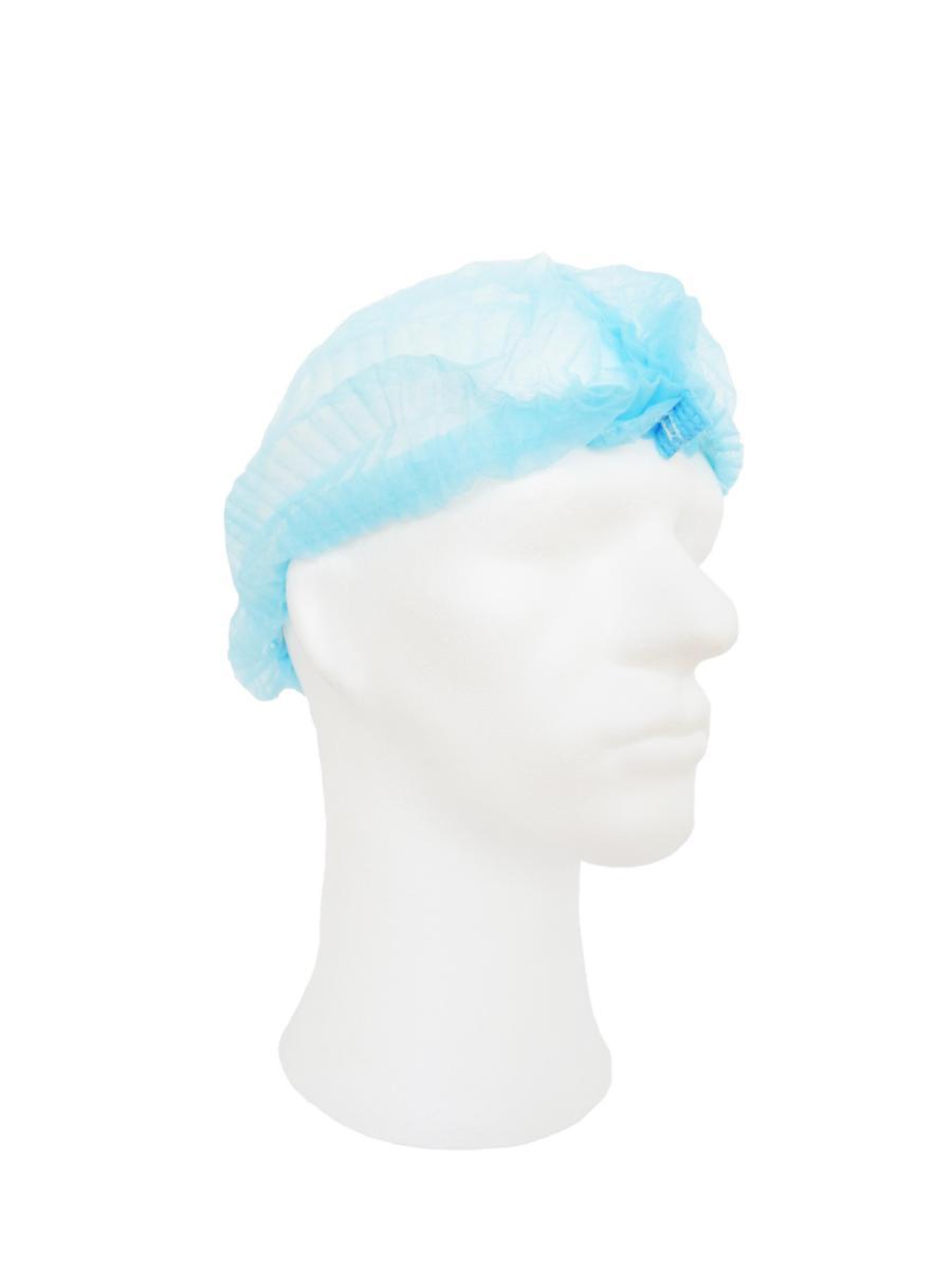 Mössa non-woven spårbar - ENGÅNGSMÖSSA NON-WOVEN BLÅ RESÅR 100ST/FRP VECKAD SPÅRBAR