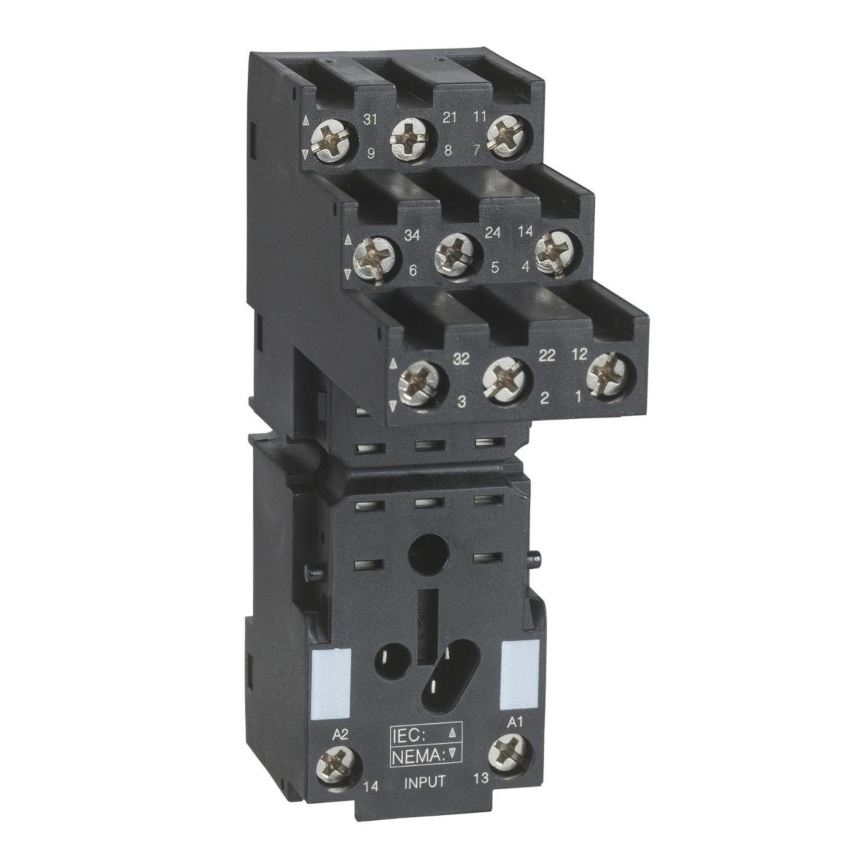 Sockel till Effektrelä plug-in relä RXM - SOCKEL TILL RXMA3 3VXL RXZE2S111M