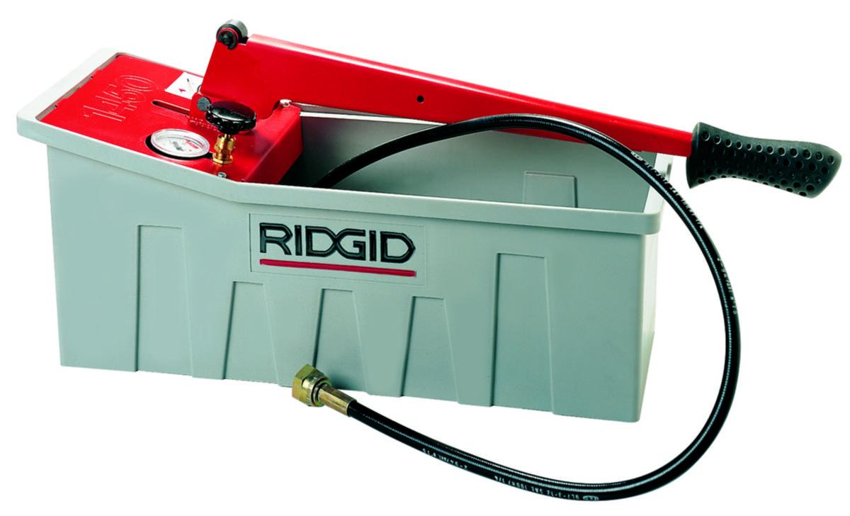 Provtryckningspump Ridgid 1450 - PROVTRYCKNINGSPUMP RIDGID 1450 50 BAR. 13.5L BEHÅLLARE. 6.4KG
