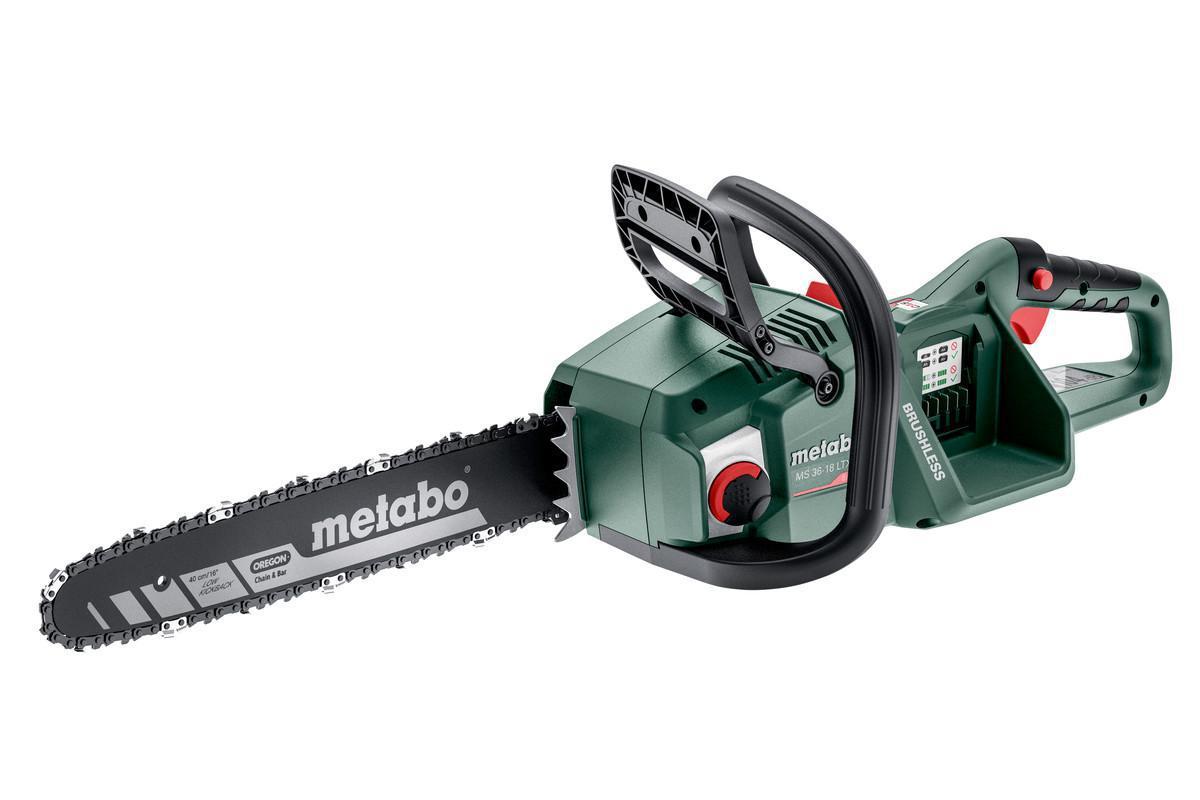 Kedjesåg Metabo MS 36-18 LTX BL 40 SOLO - KEDJESÅG METABO MS3618LTX BL40 18V 40CM SVÄRD 22M/S SOLO