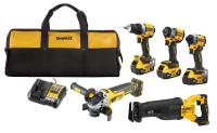 Kombikit Dewalt Dck509P3-Qw 5 DELAR INDUSTRIKIT,MJUK VÄSKA