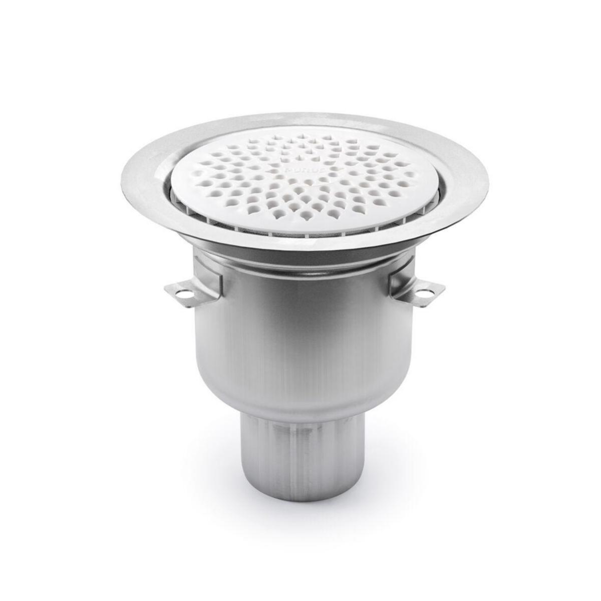 Spygatter Balder bottenutlopp, Purus - PURUS BALDER SPYGATT ROSTFRI