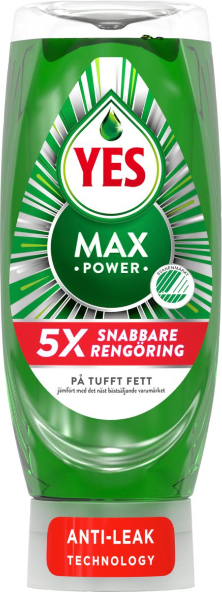 Handdiskmedel Max Power YES - YES HANDDISKMEDEL MAX POWER 450ML HANDDISKMEDEL
