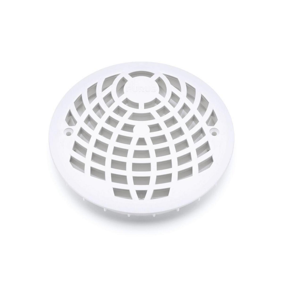 Sil av vit PP, utan urtag 150, Purus - PURUS SL/150 S SIL VIT PLAST