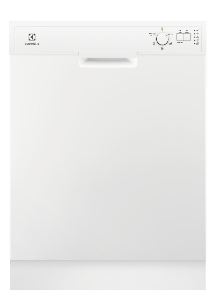 Diskmaskin, underbyggd, 60 cm, AirDry - DISKMASKIN 60 CM UNDERBYGGD VIT ESA17200UW ELECTROLUX
