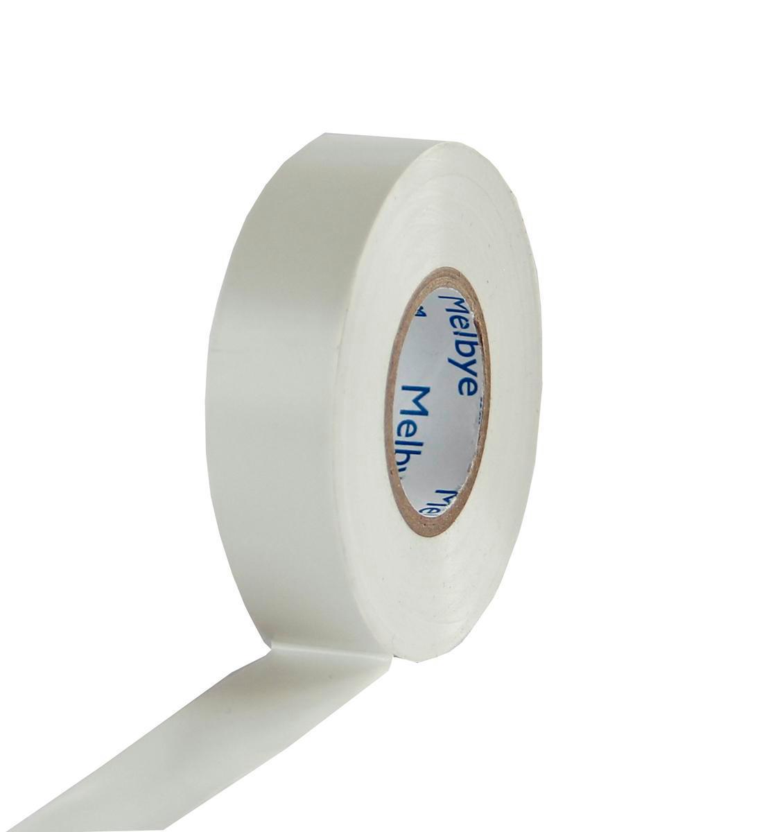 Eltejp Vit 19mm x 20m - ELTEJP VIT 19MM X 20M 