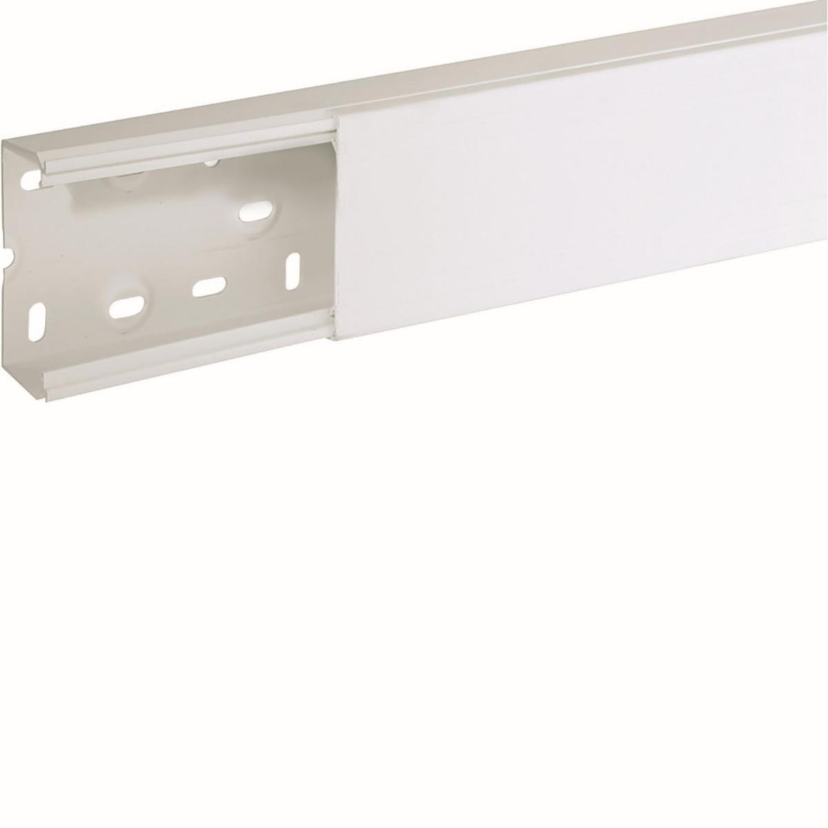 Matarkanaler, TIR+ blyfri PVC med hålad baksida - KANAL TIR+ T8040 VIT