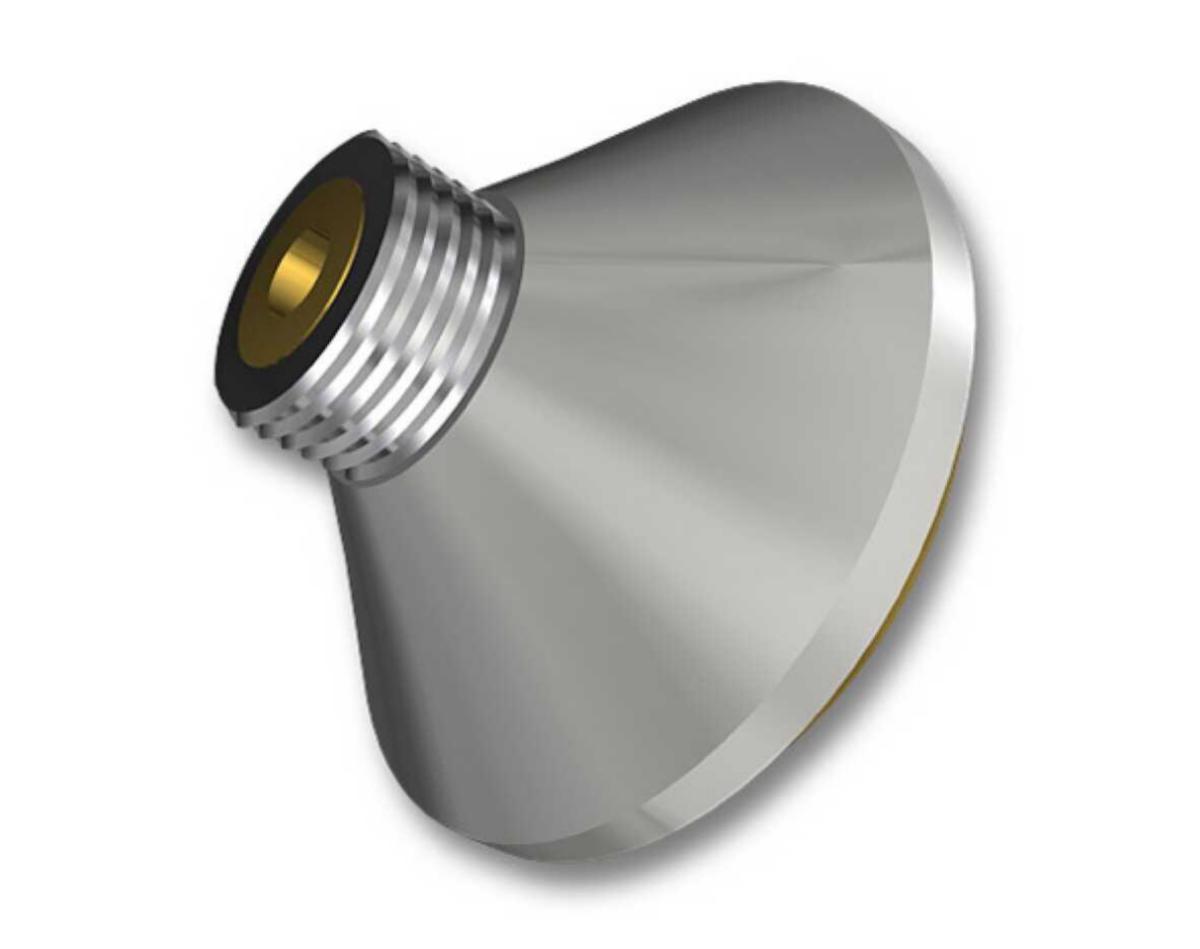 Blandarfäste enkelt, LK - LK BLANDARFÄSTE E2 ENKELT G20 BLYFRI MÄSSING, KROM