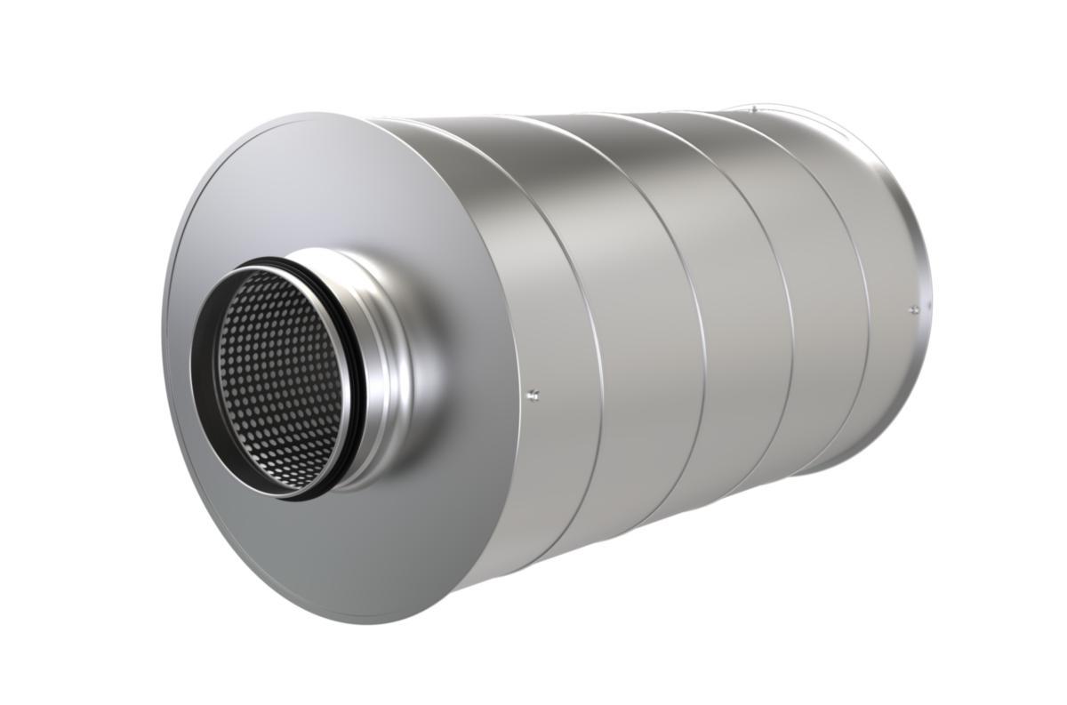 Cirkulär ljuddämpare HCF-DS, Hallströms - LJUDDÄMPARE HCF-DS 125-900 100MM HALLSTRÖM
