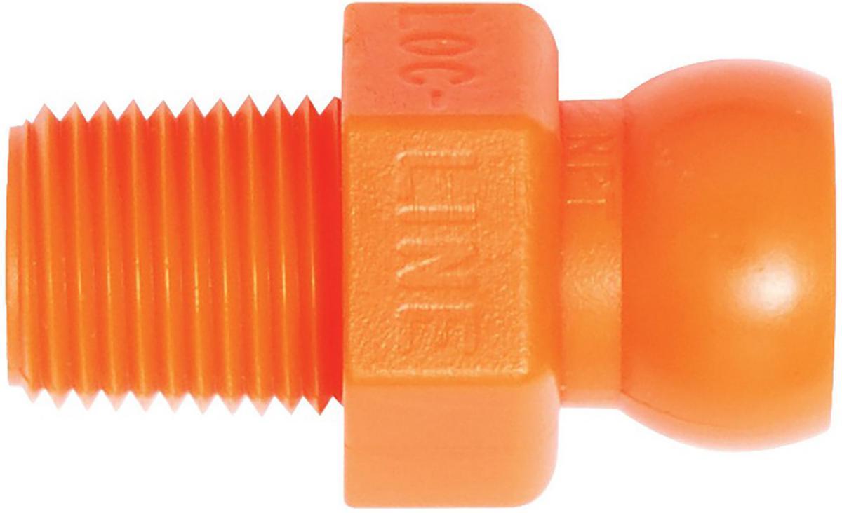 Anslutningsnippel Loc-Line - ANSLUTNINGSNIPPEL LOC-LINE 1/2" 4-PACK