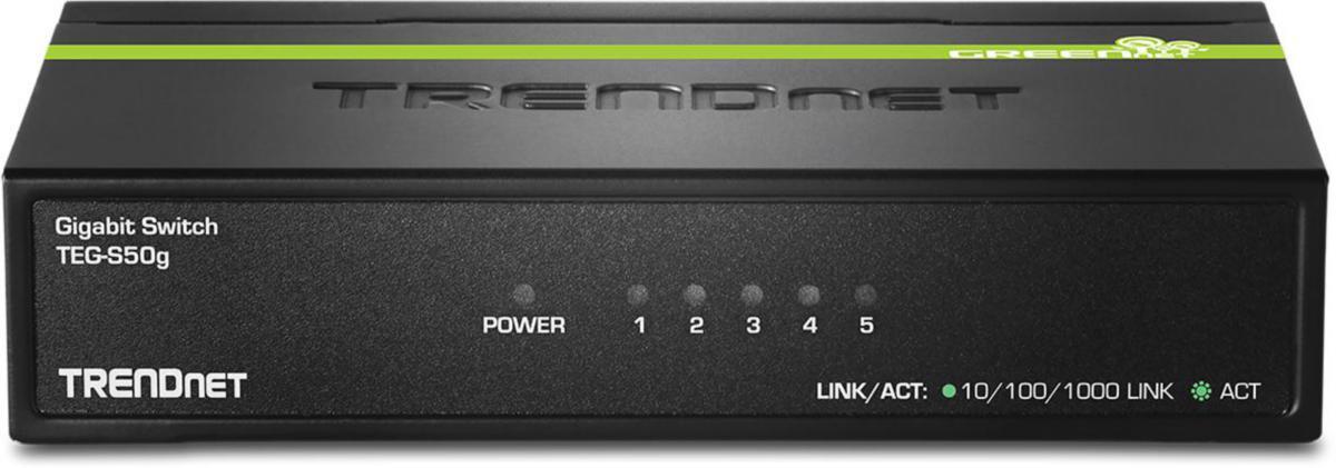 Switch TEG-S - SWITCH 5-P GIGABIT GREEN MET TEG-S50G