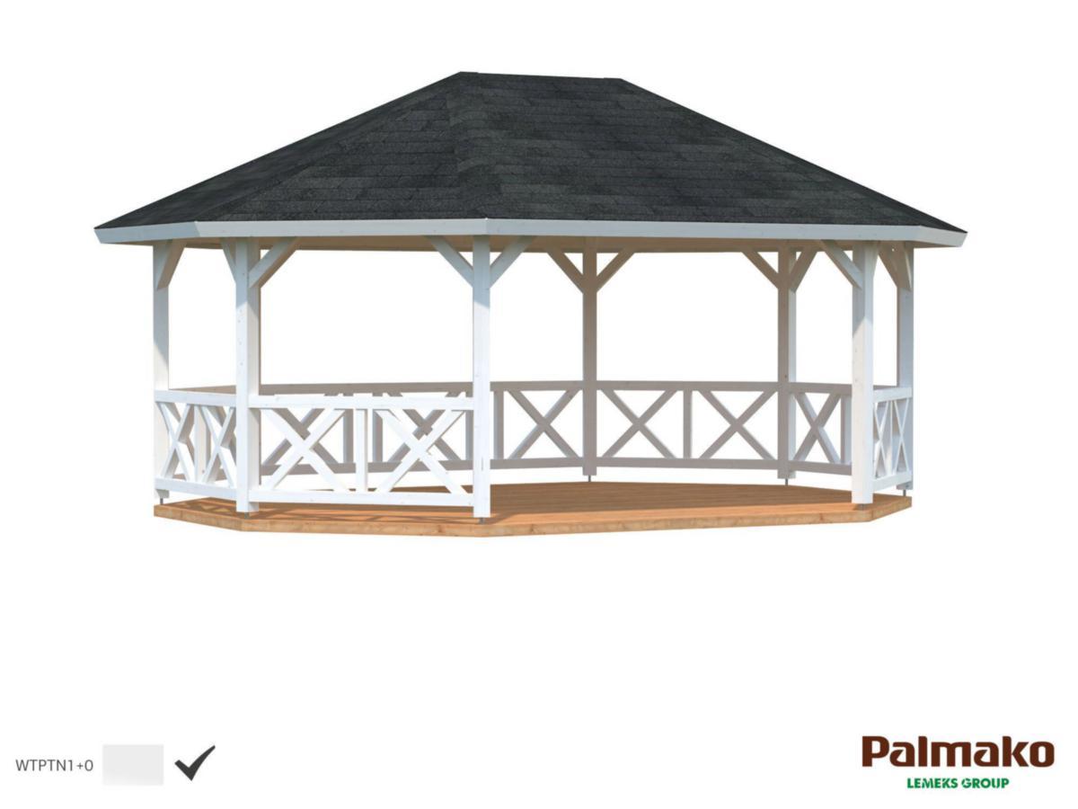 Paviljong, Betty, 25 m² - PAVILJONG BETTY 25,0 M2 UTAN GOLV GRUNDMÅLAD