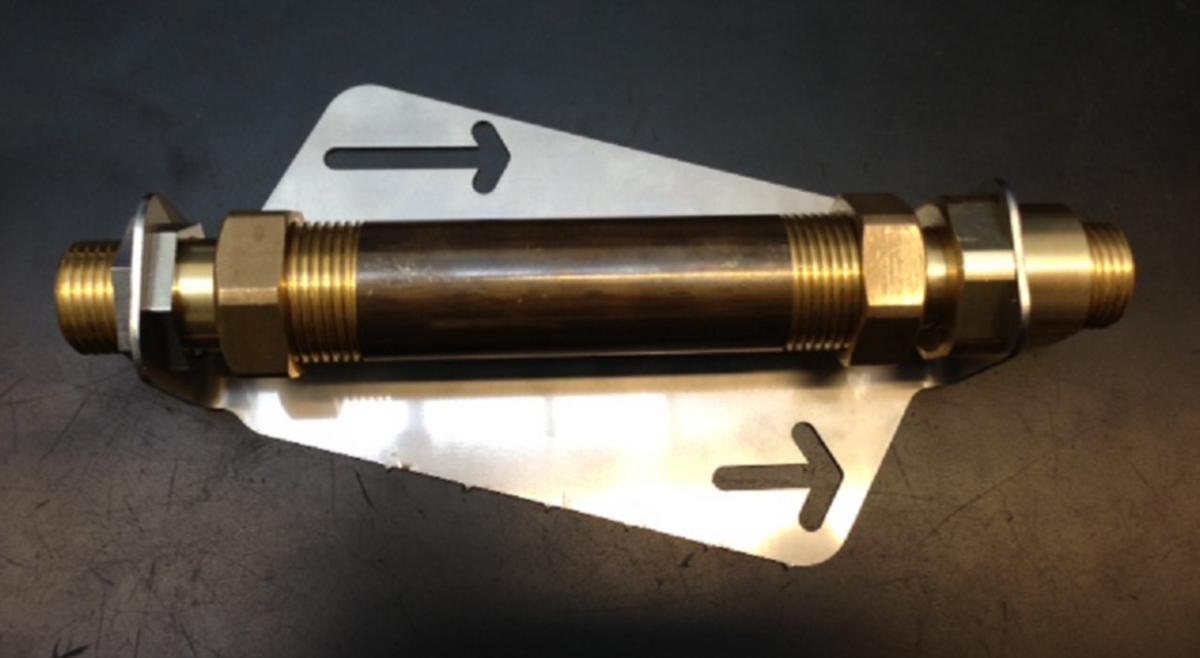 Lägenhetsmätarkonsoler enkel - VATTENMÄT KONSOL ENKEL H=25MM FÖR LÄGENHETSMÄTARE 110 MM