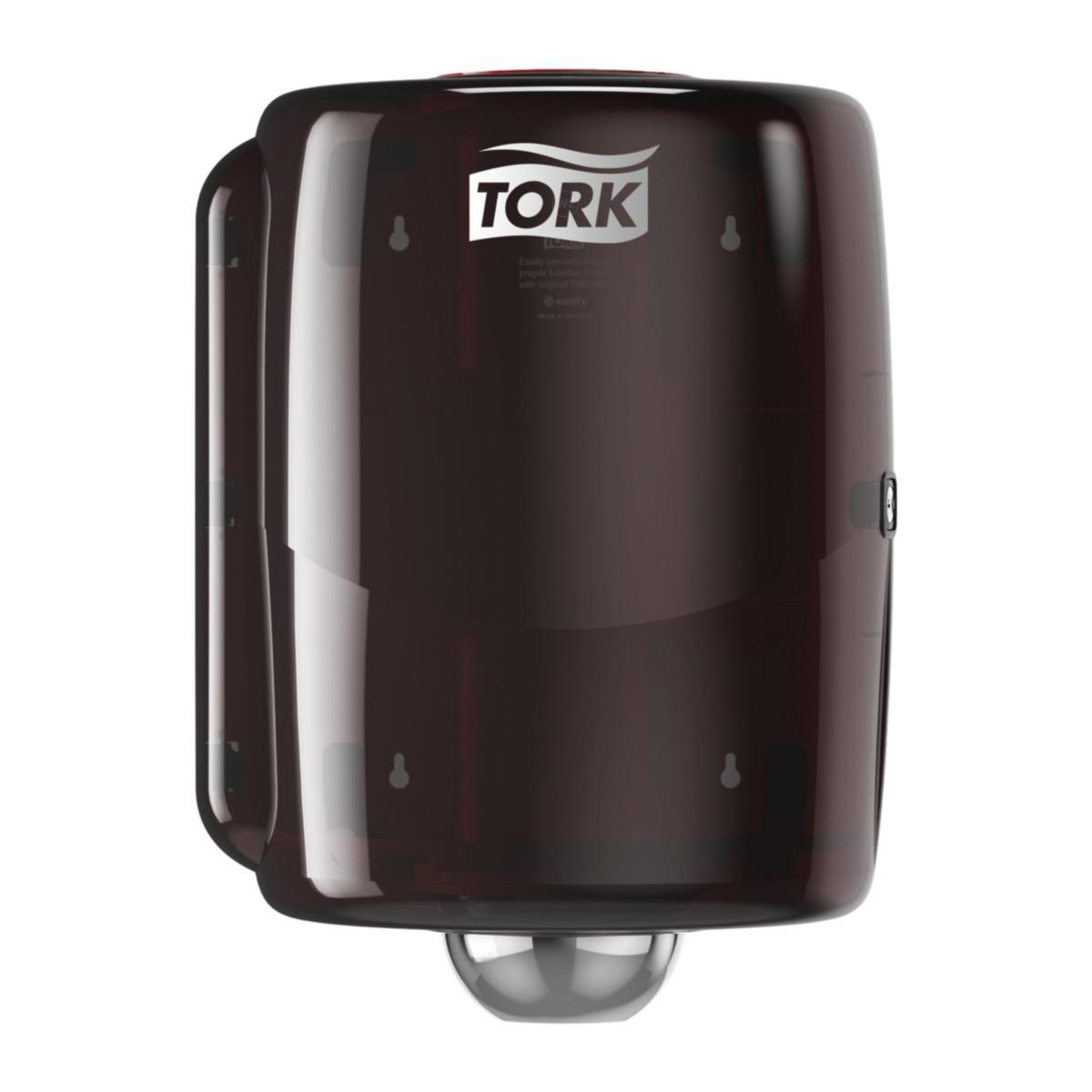 Dispenser Tork W2 - TORK DISPENSER MAXI CENTRUMMAT RÖD/SVART 653008