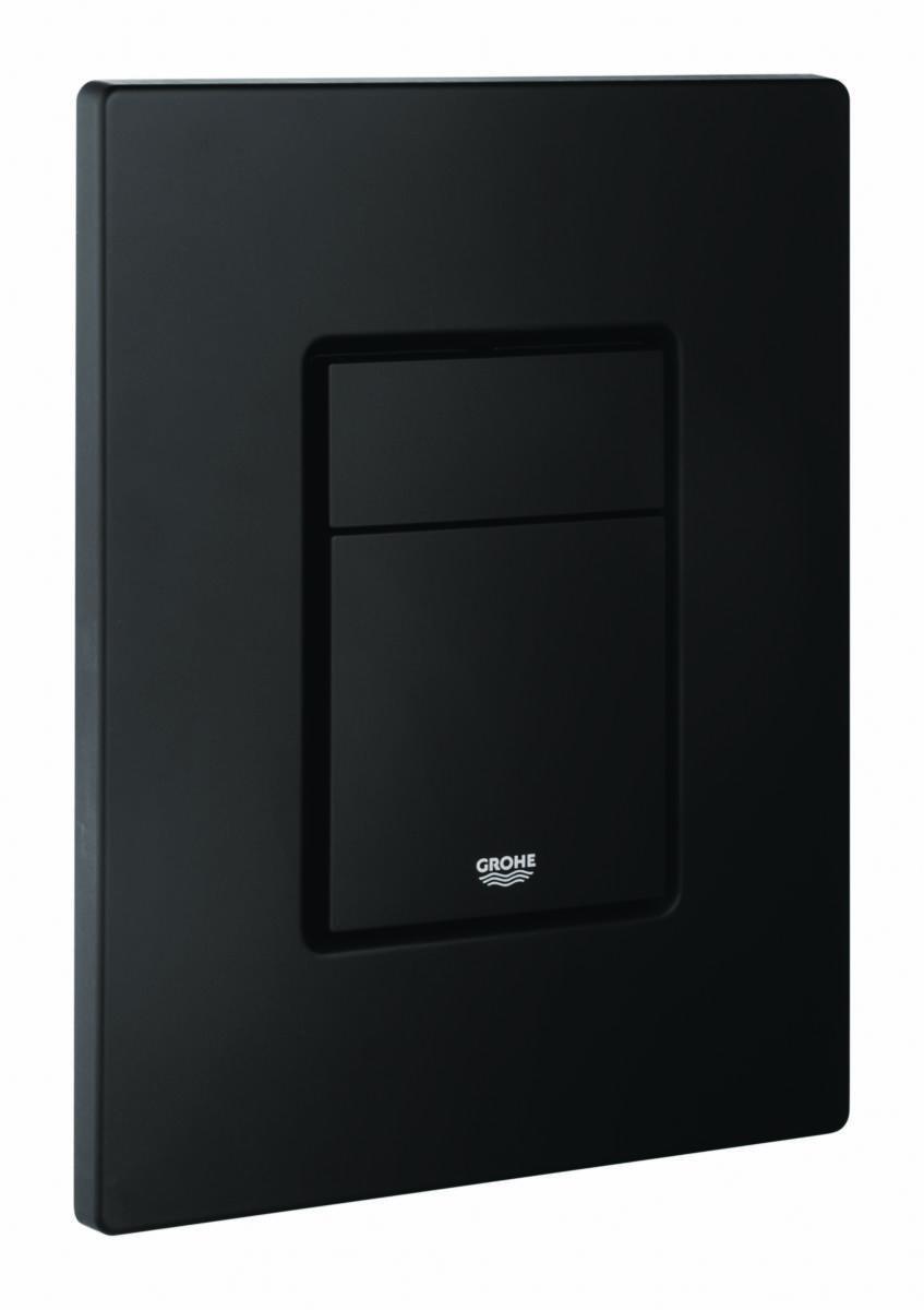 Tryckplatta Even, Grohe - GROHE TRYCKPLATTA EVEN PHANTOM BLACK