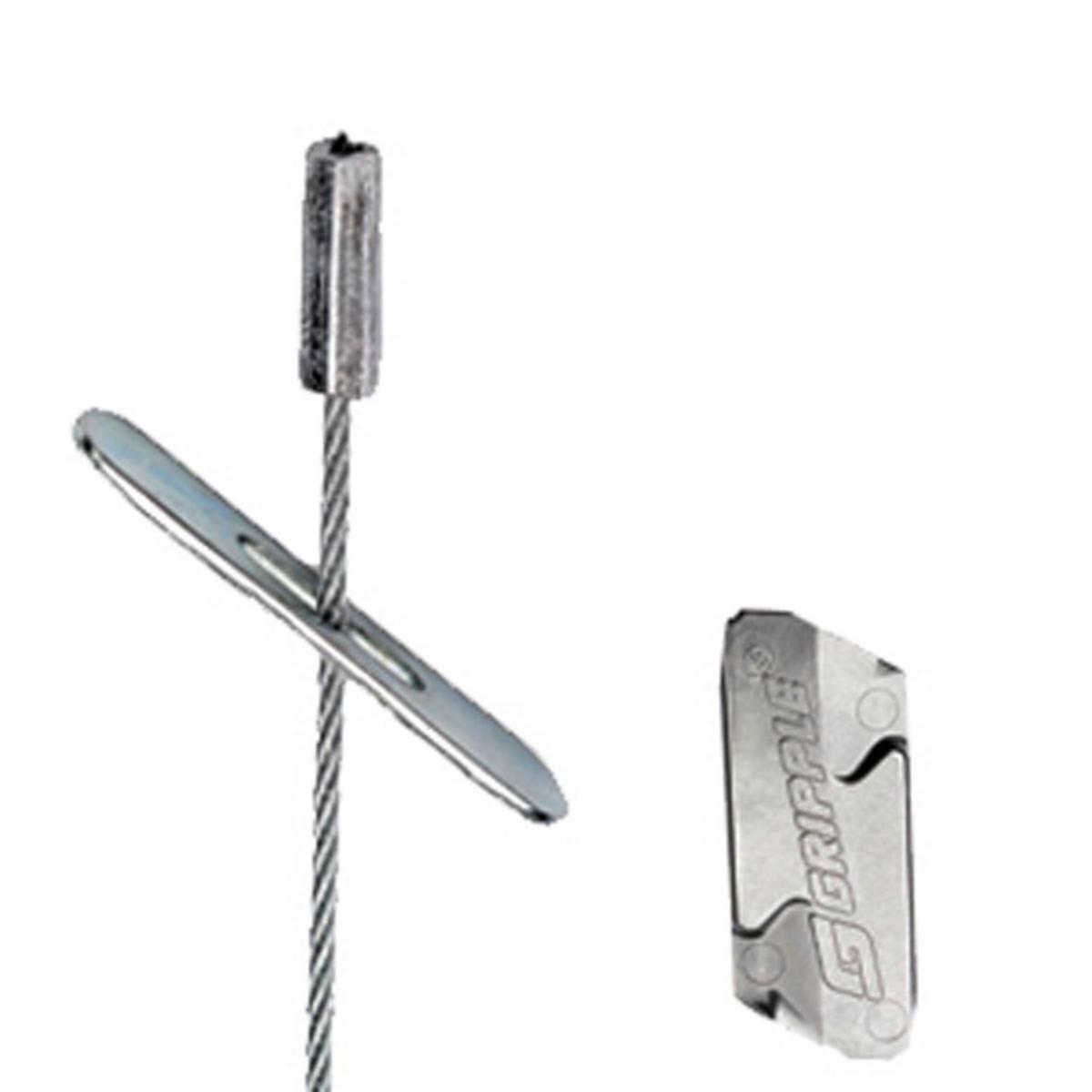 Wireupphäng Gripple utförande för plåt/skivmaterial - VAJERUPPHÄNG MED PLÅTF 3M HF03-3T GRIPPLE