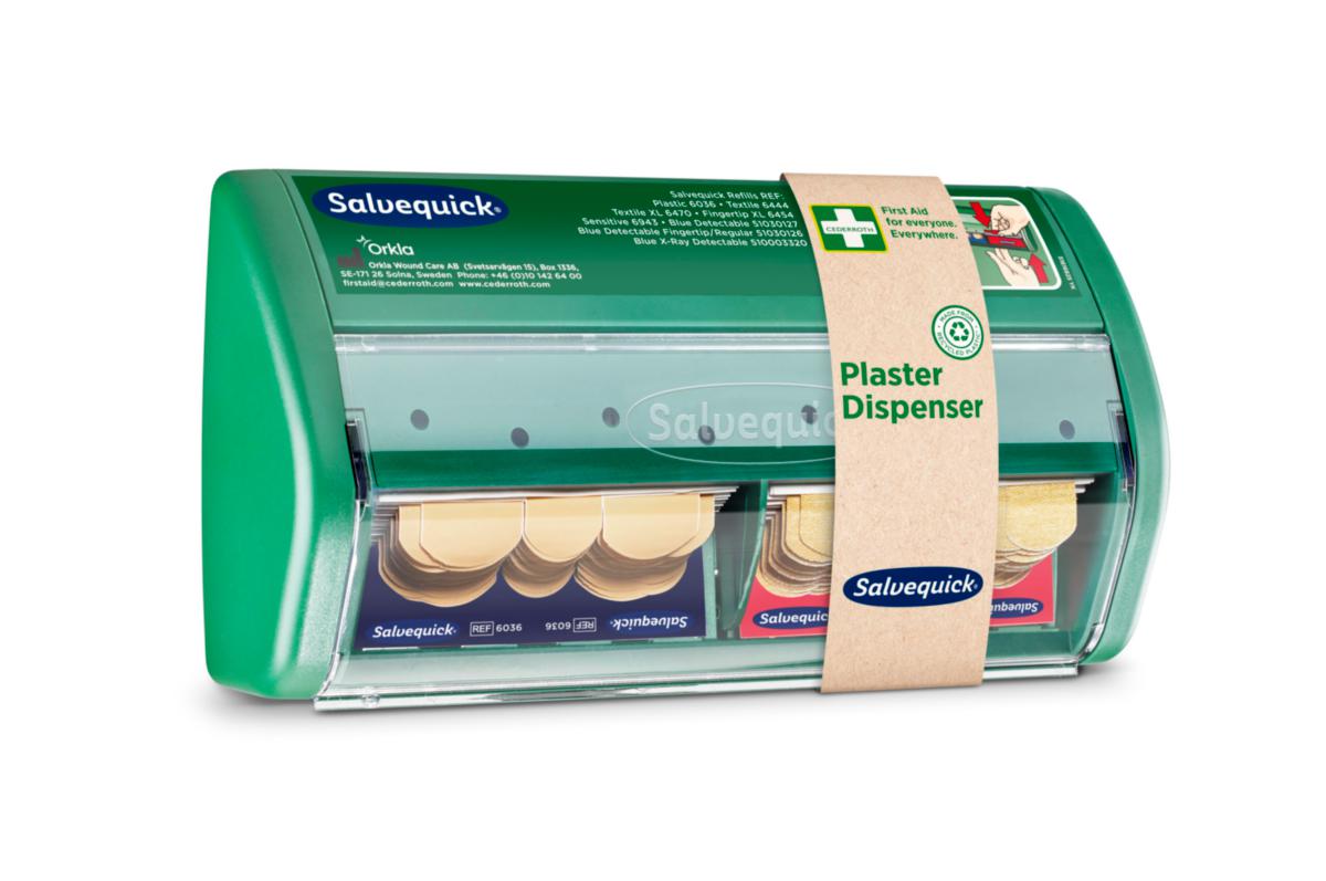 Plåsterautomat Salvequick Cederroth 490700 - PLÅSTERAUTOMAT 490700 SALVEQUICK