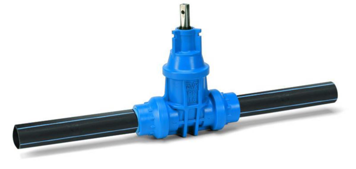 Servisventiler AVK Typ 16/80 - 32 AVK SERVISVENTIL POM PE-ÄNDAR PE100 SDR11