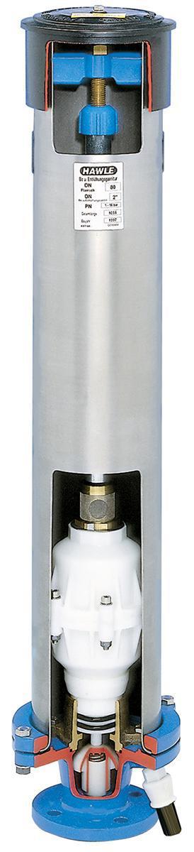 Avluftningsventil Hawle 9922, för vatten, enkelverkande - DN80 AVLUFTNINGSVENTIL 755MM HAWLE 9922 ENKELVERKANDE, PN16