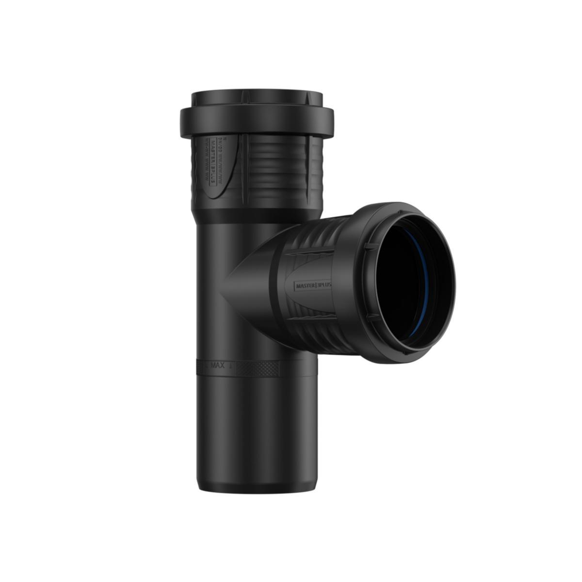 Grenrör med två muffar 87,5°, PP, Stilla Master 3+ - GRENRÖR 50X87,5° PP 2 MUFFAR STILLA MASTER 3+, PIPELIFE