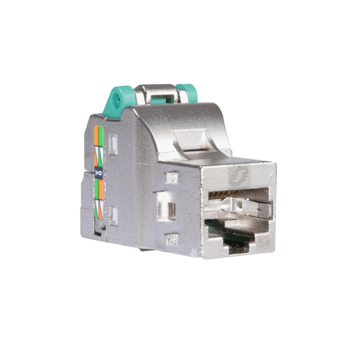 Modularjack Actassi, S-One DPM Kat 5e  STP,  Schneider-Electric - MODULARJACK RJ45 KAT5E STP 
