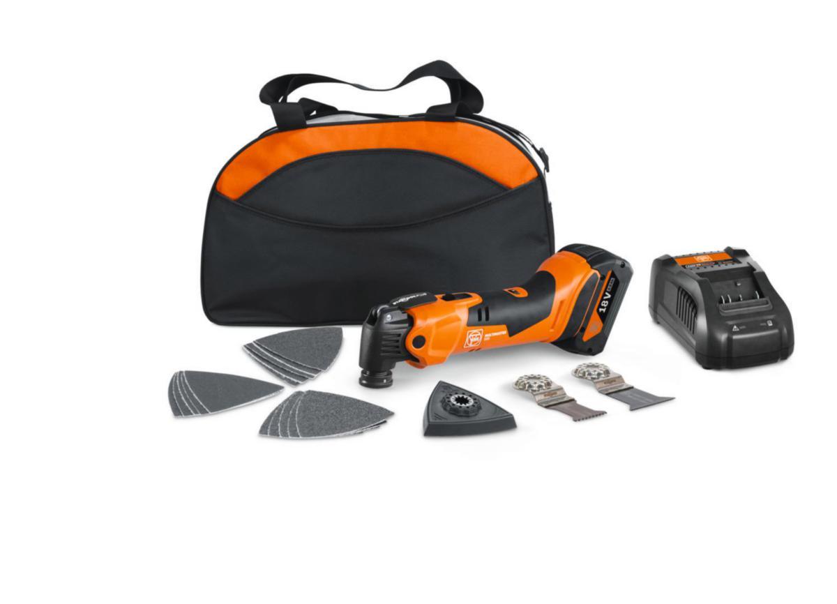 MultiMaster Fein AMM 500 Plus 4 Ah - MULTIMASTER FEIN AMM 500PLUS 1X4.0 Ah, NYLONVÄSKA