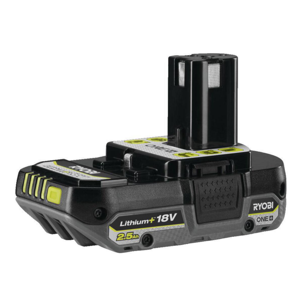 Batteri RYOBI One+ RB1825C 18V 1x2,5Ah - BATTERI RYOBI ONE+ RB1825C 18V 1X2,5AH