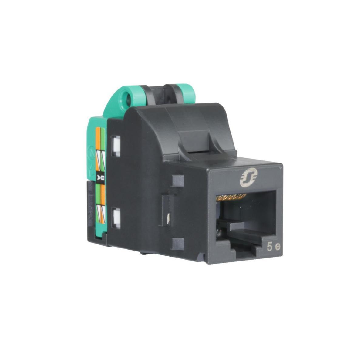 Modularjack Actassi, S-One DPM Kat 5e  UTP, Schneider-Electric - MODULARJACK RJ45 KAT5E UTP 