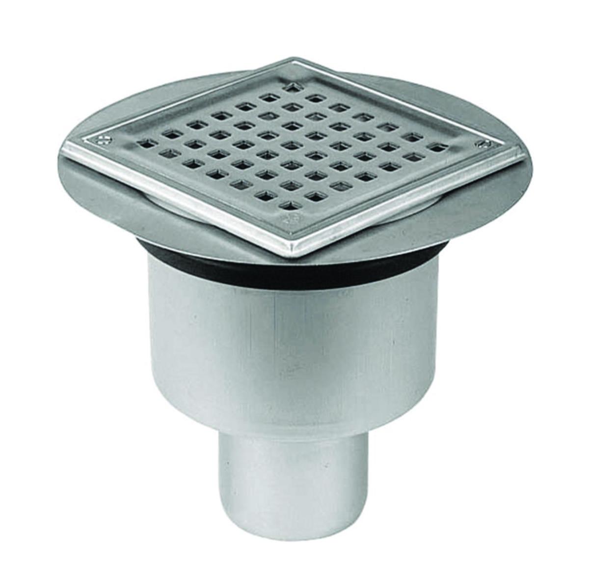 Golvbrunnar Blücher Domestic 206-75B / 150x75 bottenutlopp - 150X75 GOLVBRUNN M BOTTENUTL. V-LÅS EXKL.MONTAGSET BLÜCHER