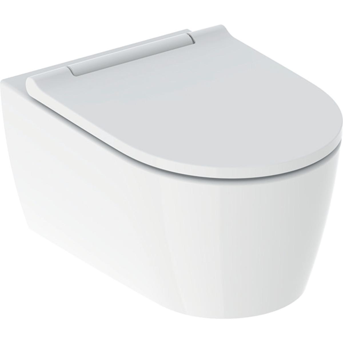WC-skål ONE rimfree, Geberit - GEBERIT ONE WC-SKÅL RIMFREE, TURBOFLUSH, M.SITS