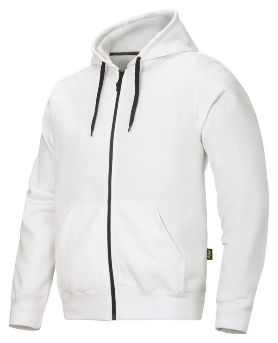 Huvtröja Snickers 2801 - HUVJACKA SNICKERS 2801-0900 VIT STL XL