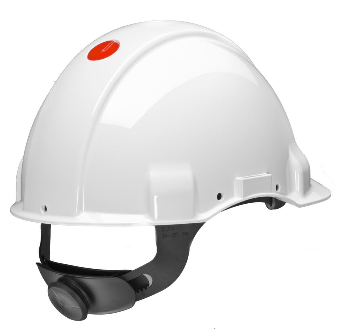 Skyddshjälm 3M Peltor G3001 - HJÄLM G3001 VIT RATT SVETTB 3M PELTOR STANDARD M SVETTBAND