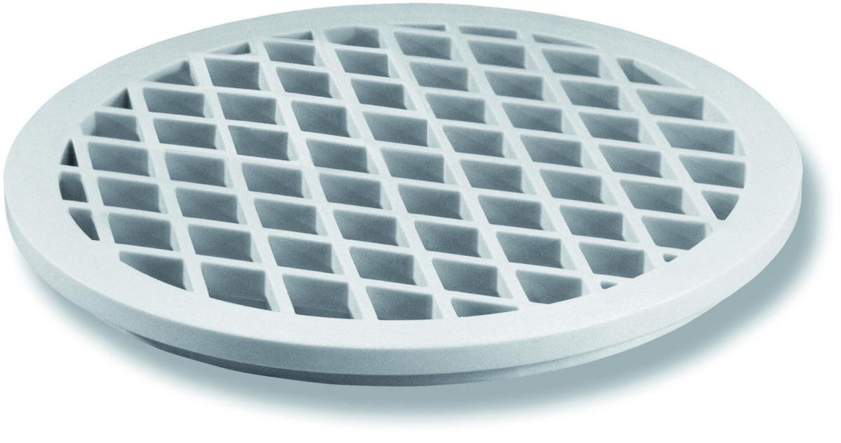 Sil av vit PP, utan urtag 220, Purus - PURUS 220 SIL AV PLAST